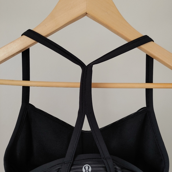 NWOT Lululemon C.Y.B Tank Black Hyper Stripe Size 4 - Picture 16 of 16